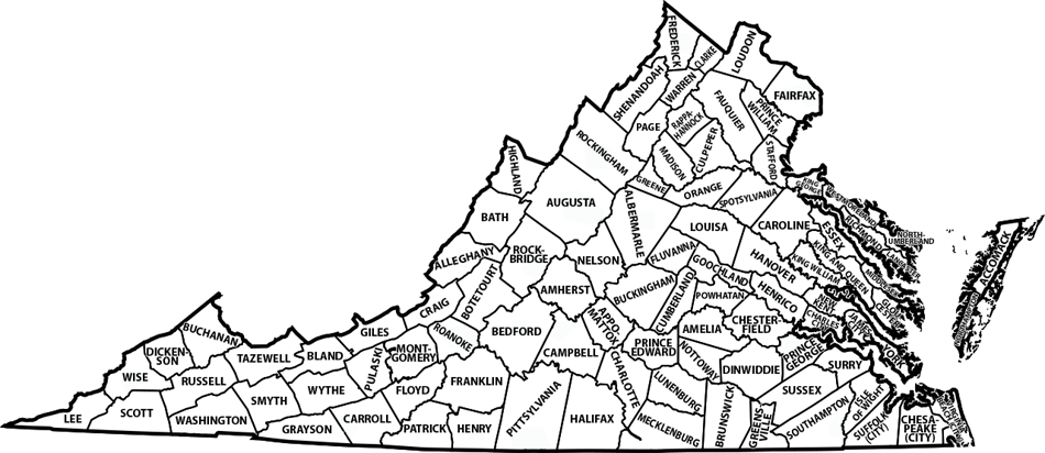 Virginia's Counties